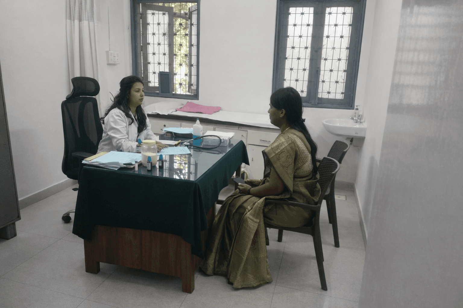 Patient consultation moment
